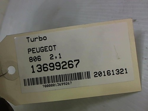 Turbo peugeot 806 phase - turbo, 1